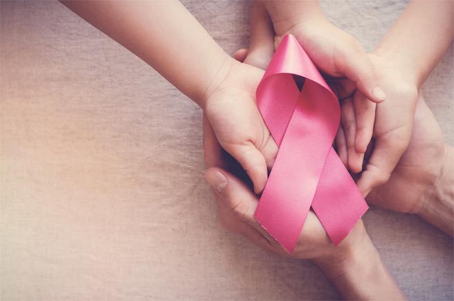 Ao seu lado contra o câncer de mama.